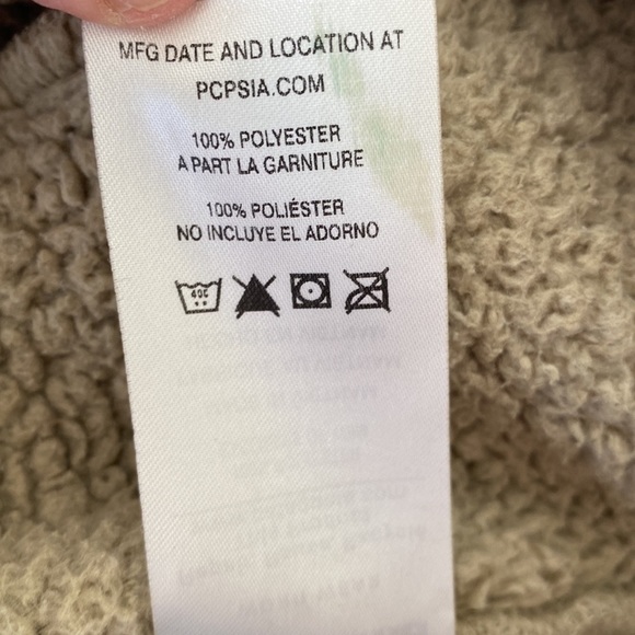 Patagonia Los Gatos Fleece 1/4-Zip Pullover in Shroom Taupe, Size Small - Picture 11 of 13